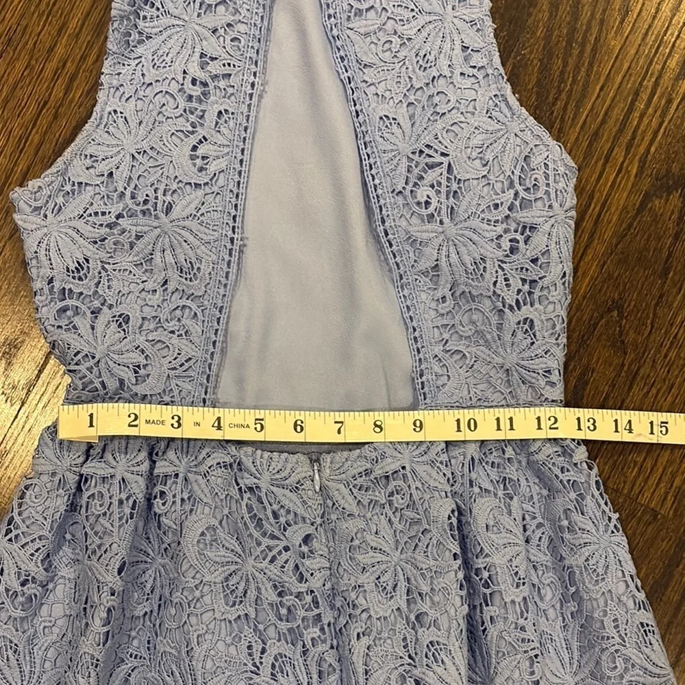 Elegant Lace Kids Dress - (Lavender)
